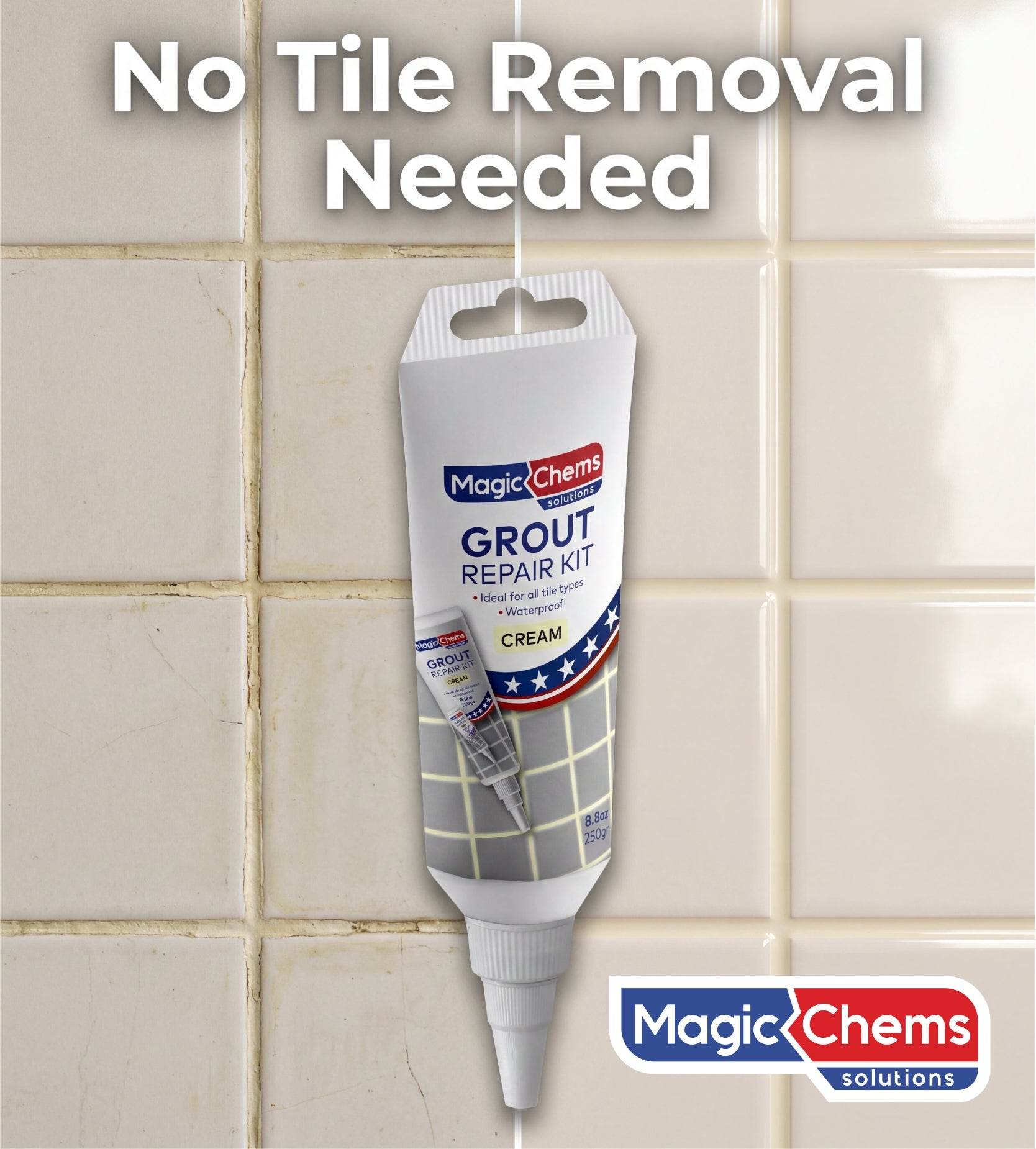 How to Repair Cracked or Missing Grout Without Re-Tiling