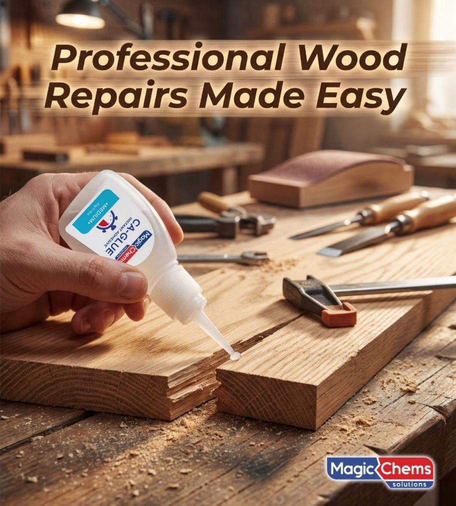 Smart Wood Repairs: Why CA Glue Is a Must-Have for Wood Projects