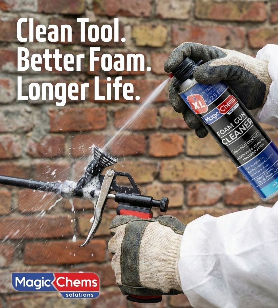 Why a Professional Spray Foam Gun Cleaner Is Essential for Tool Performance