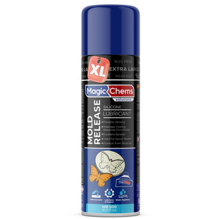 Spray de démoulage en silicone (16,9 fl oz / 500 ml) Agent de démoulage pour résine époxy et bougies (1 paquet de taille méga) 