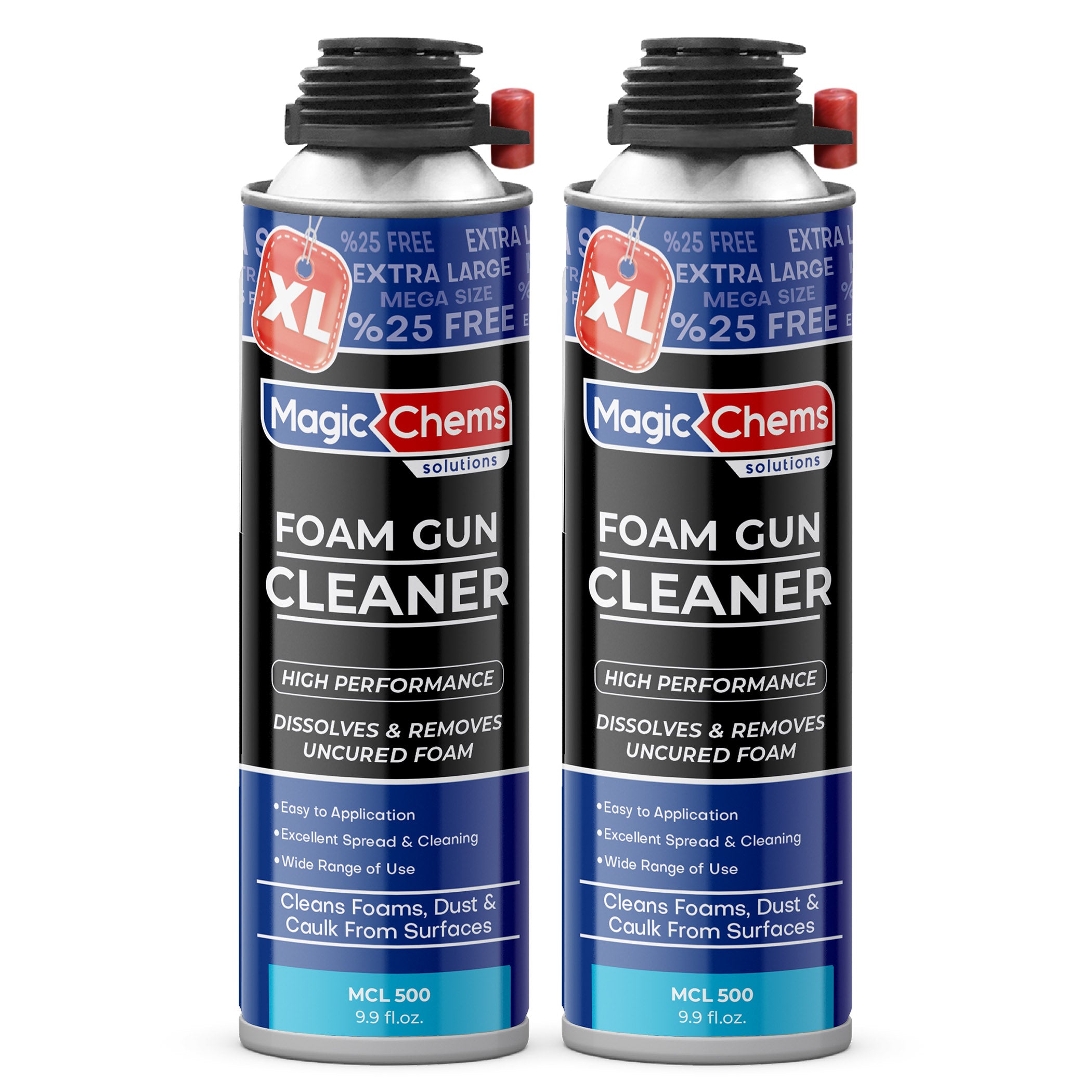 Spray Foam Cleaner (2 x 9.9oz) Foam Gun Cleaner