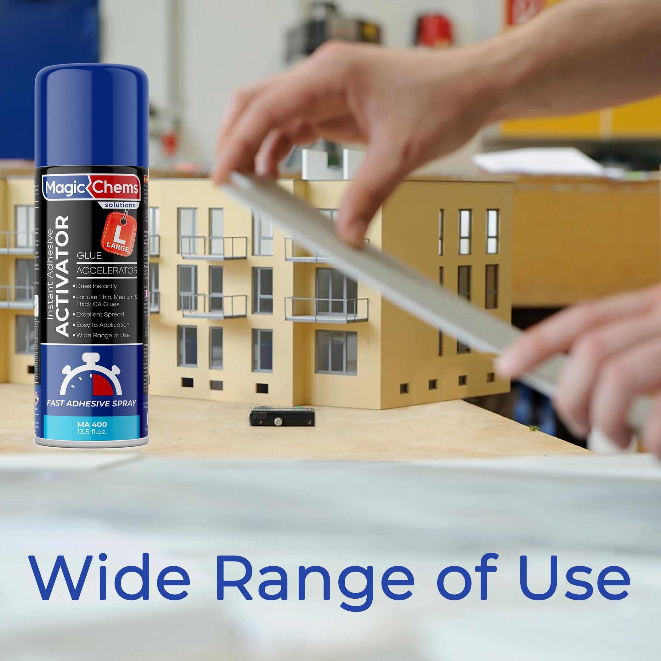 CA Glue Accelerator Spray (2 x 13.5 fl oz)