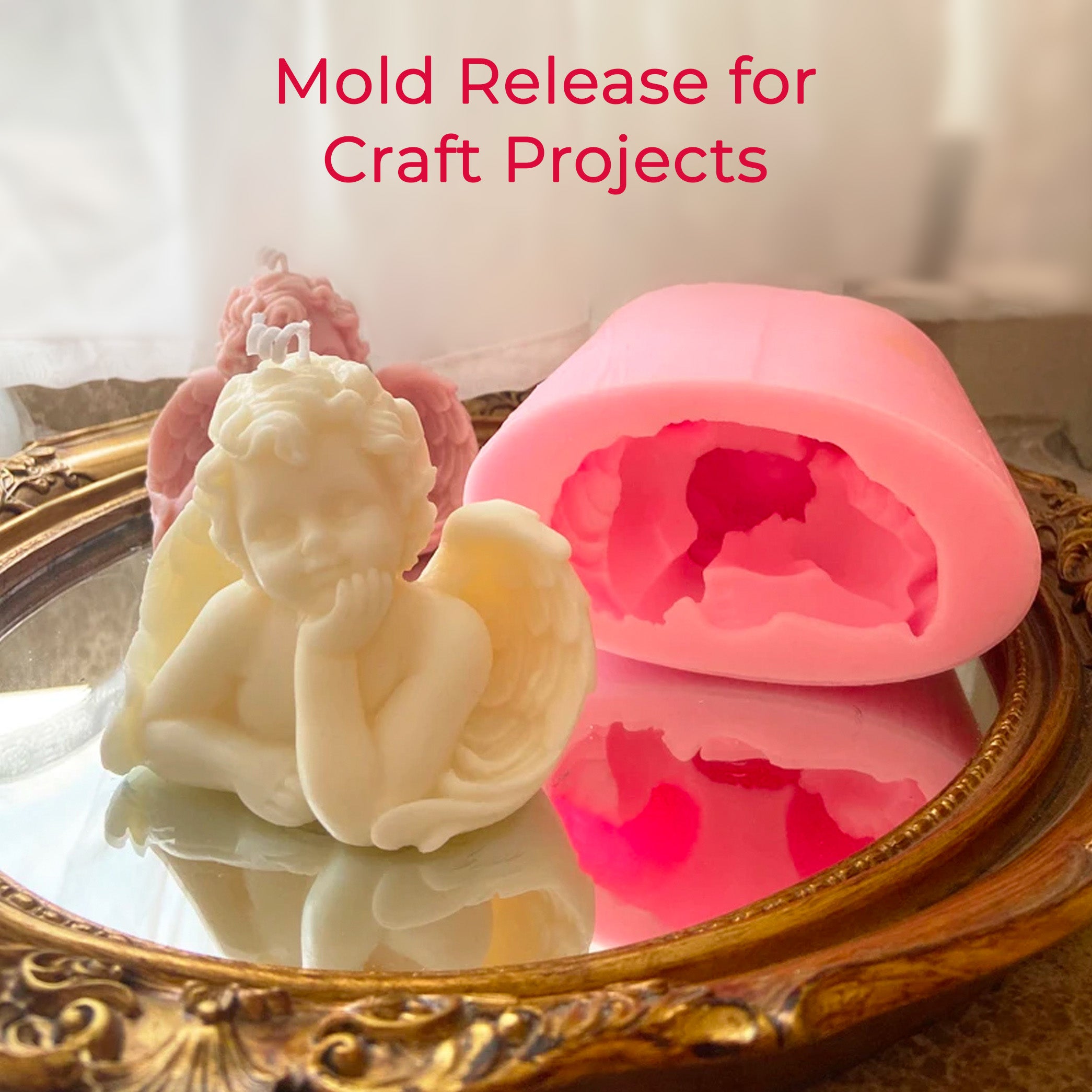 Silicone Mold Release Spray for Epoxy Resin (2 x 16.9 fl oz / 500ml)