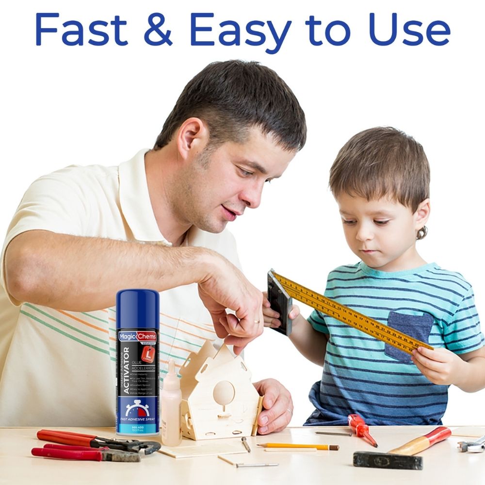 CA Glue Accelerator Spray (13.5 fl oz) - Magicchems